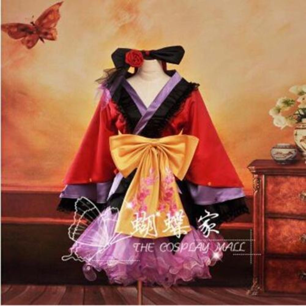 PROJECT DIVA2 Kimono Cosplay Dress/Costume-anime costume-Animee Cosplay
