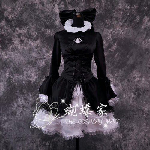 FATE/HOLLOW Black Saber Cosplay Dress/Costume-anime costume-Animee Cosplay