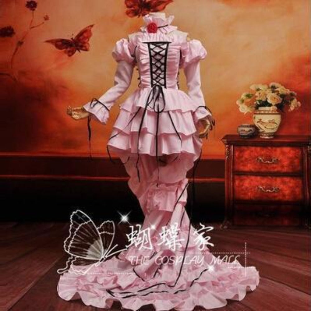 Chobits Eruda Pink Cosplay Dress/Costume-anime costume-Animee Cosplay