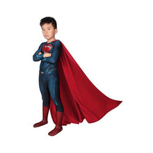 Load image into Gallery viewer, Superman Man of Steel Superman Clark Kent (For Kid)-movie/tv/game jumpsuit-Animee Cosplay