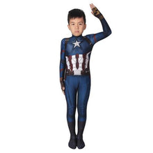 Load image into Gallery viewer, Avengers: Endgame Steven Rogers Captain America (For Kid)-movie/tv/game jumpsuit-Animee Cosplay