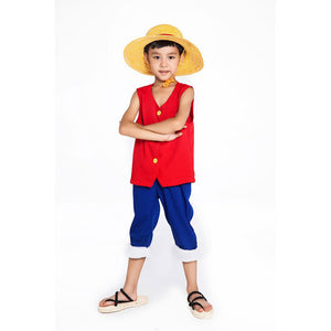 One Piece-Luffy for Children-anime costume-Animee Cosplay