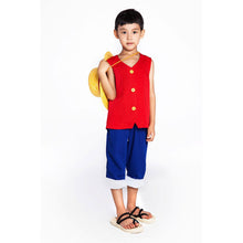Load image into Gallery viewer, One Piece-Luffy for Children-anime costume-Animee Cosplay