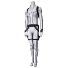 Load image into Gallery viewer, Black Widow Natasha Romanoff White Suit (with zip &amp; shoe)-movie/tv/game jumpsuit-Animee Cosplay