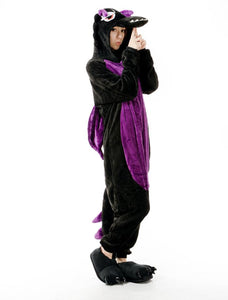 Kigurumi Onesie Black Dragon-Kigurumi-Animee Cosplay