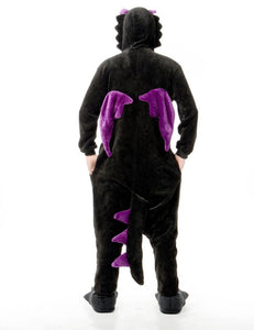 Kigurumi Onesie Black Dragon-Kigurumi-Animee Cosplay