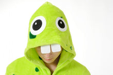 Load image into Gallery viewer, Kigurumi Onesie Green Buckteeth-Kigurumi-Animee Cosplay