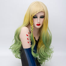 Load image into Gallery viewer, Lolita Wig - Lolita Wig Parrot Yellow &amp; Green-lolita wig-Animee Cosplay