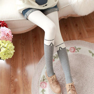 Sweet Lolita Full Length Cotton Stockings-Socks-Animee Cosplay