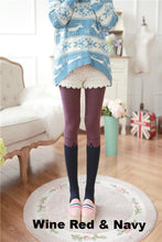 Load image into Gallery viewer, Sweet Lolita Full Length Cotton Stockings-Socks-Animee Cosplay