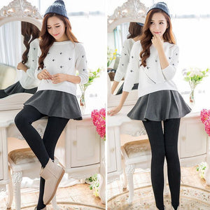 Classic Cotton Crotch Leggings-Socks-Animee Cosplay