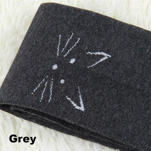 Casual Lovely Cat Jersey Stockings-Socks-Animee Cosplay