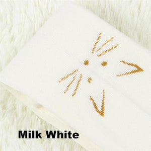 Casual Lovely Cat Jersey Stockings-Socks-Animee Cosplay