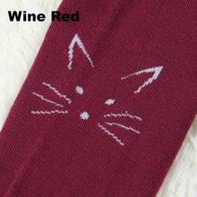 Load image into Gallery viewer, Casual Lovely Cat Jersey Stockings-Socks-Animee Cosplay