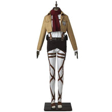 Load image into Gallery viewer, Attack on Titan - Training Corps Mikasa Ackerman-anime costume-Animee Cosplay