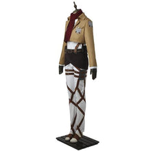 Load image into Gallery viewer, Attack on Titan - Training Corps Mikasa Ackerman-anime costume-Animee Cosplay