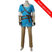 Load image into Gallery viewer, The Legend of Zelda: Breath of the Wild Link (With Boots)-movie/tv/game costume-Animee Cosplay