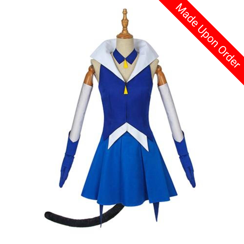 Star Twinkle Precure Kaitou Blue Cat (With Boots)-anime costume-Animee Cosplay