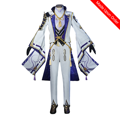 Genshin Impact - Kamisato Ayato (With Boots)-anime costume-Animee Cosplay