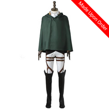 Load image into Gallery viewer, Attack on Titan - Survey Corps Levi Rivaille Rival Ackerman (With Boots)-anime costume-Animee Cosplay