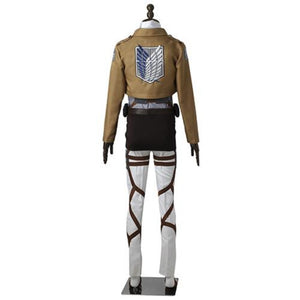 Attack on Titan - Survey Corps Levi Rivaille Rival Ackerman (With Boots)-anime costume-Animee Cosplay