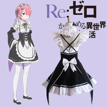 Load image into Gallery viewer, Life In A Different World From Zero: Ram-anime costume-Animee Cosplay