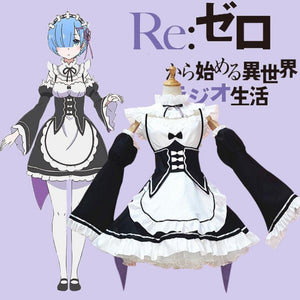Life In A Different World From Zero: Rem-anime costume-Animee Cosplay